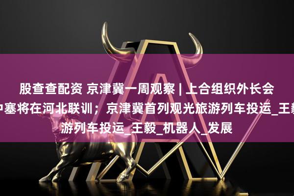 股查查配资 京津冀一周观察 | 上合组织外长会在天津举行；中塞将在河北联训；京津冀首列观光旅游列车投运_王毅_机器人_发展
